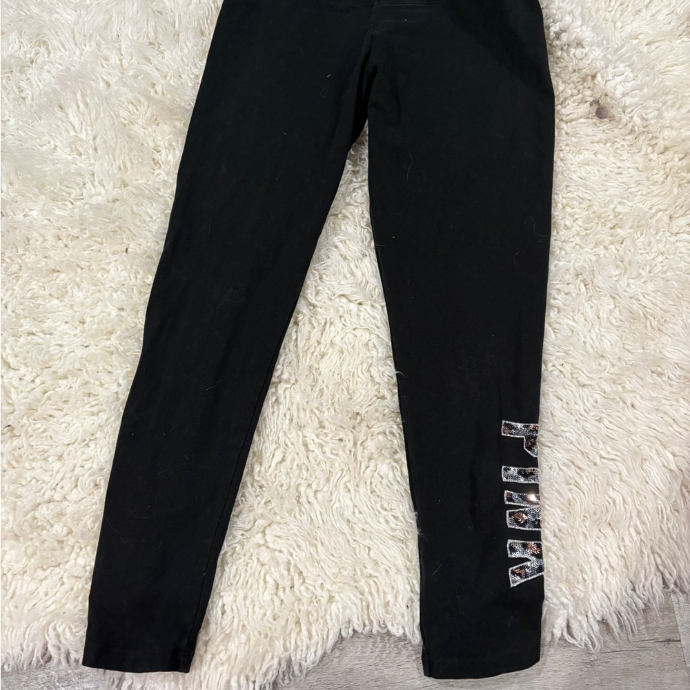 PINK Victoria's Secret Black Yoga Pants